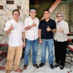 Inspektur Kodau II Marsma TNI Feri Yunaldi, S.E., M.Han., Jalin Silaturahmi di RM Pondok Minang Makassar, Dukung Penuh Program Jum’at Berkah IKASMIN-SS