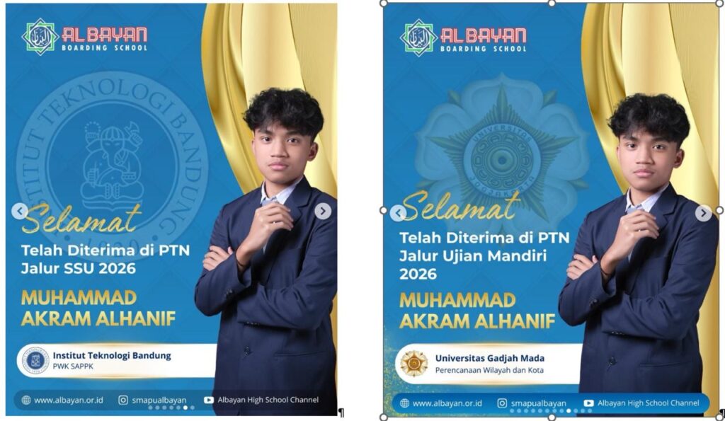 Mahakarya Prestasi di Balik Enigma: Muhammad Akram Alhanif Menaklukkan Empat PTN Raksasa melalui Jalur Juara, Siapa Sosok Orang Tua di Balik Kesuksesannya?