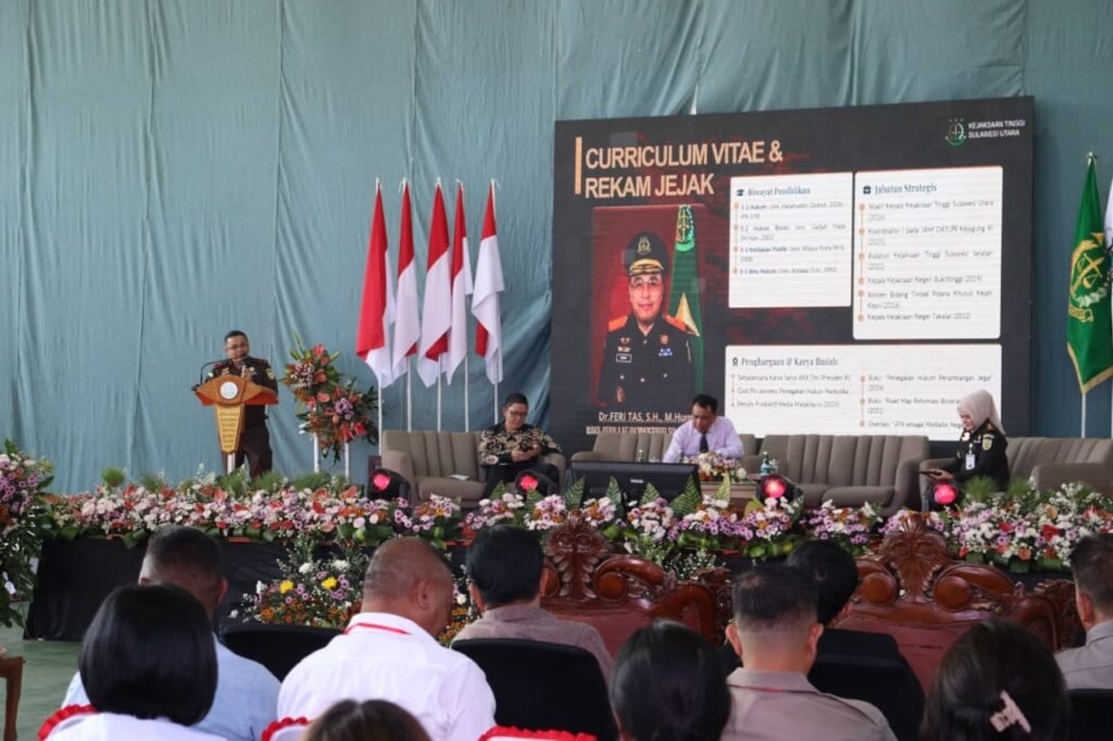 Di Bawah Komando Kajati Sulut Jacob Hendrik Pattipeilohy, Putra Minangkabau Dr. H. Ferrytass Dt. Toembidjo Gaungkan Epik ‘Dominus Litis’ di Kaki Gunung Lokon